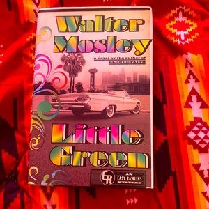 I’m selling this book I bought called Little Green by Walter Mosley